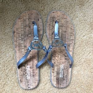 michael kors flip flops